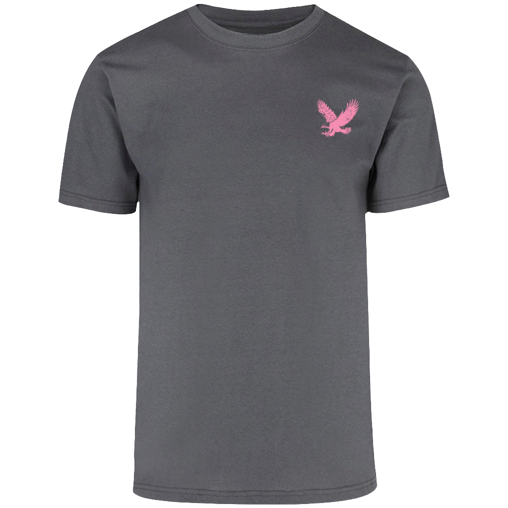 Playera Basica Aguila Rosa Pastel