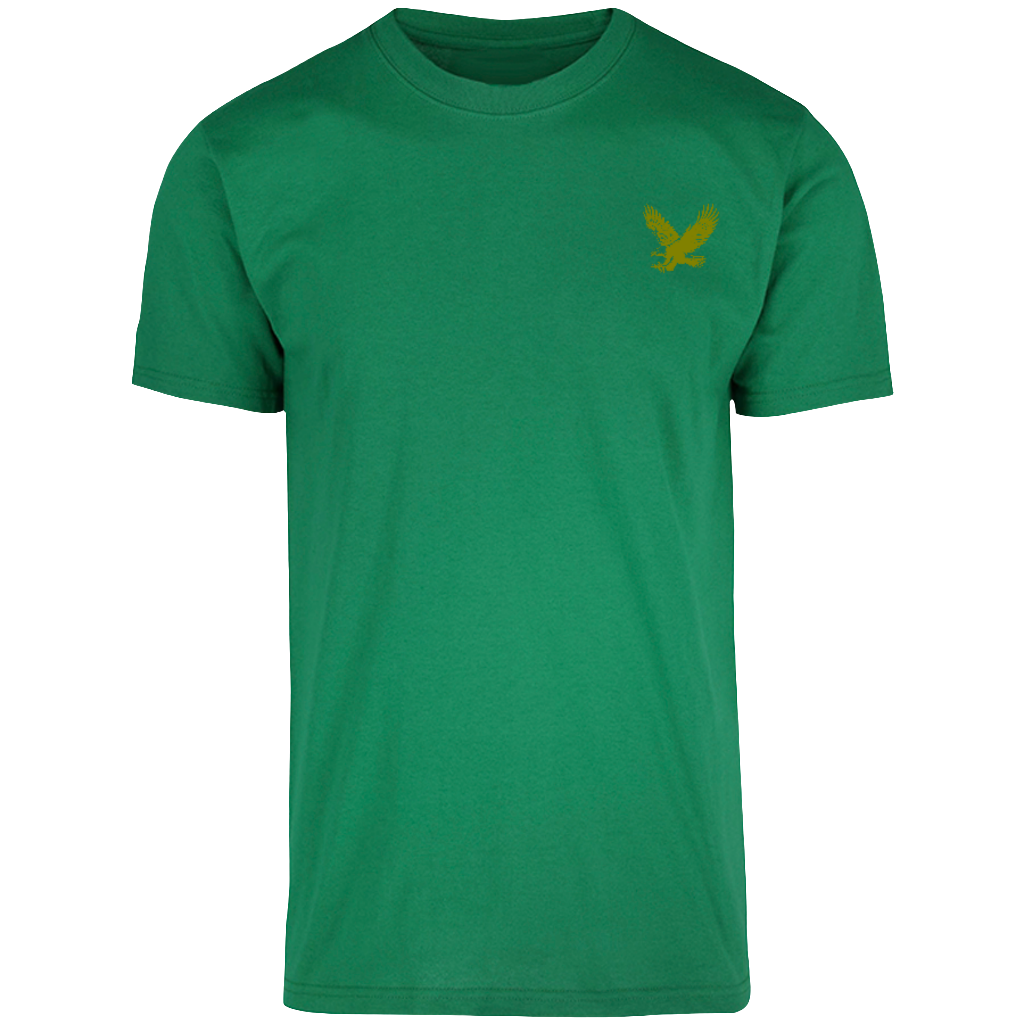 Playera Basica Aguila Verde Café