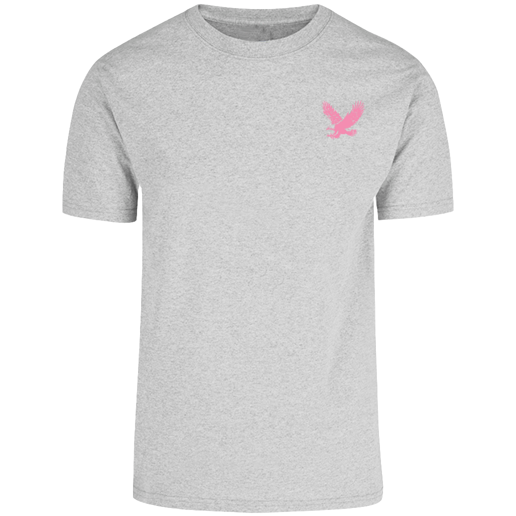 Playera Basica Aguila Rosa Pastel