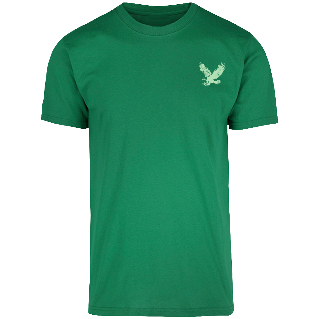 Playera Basica Aguila Verde Claro