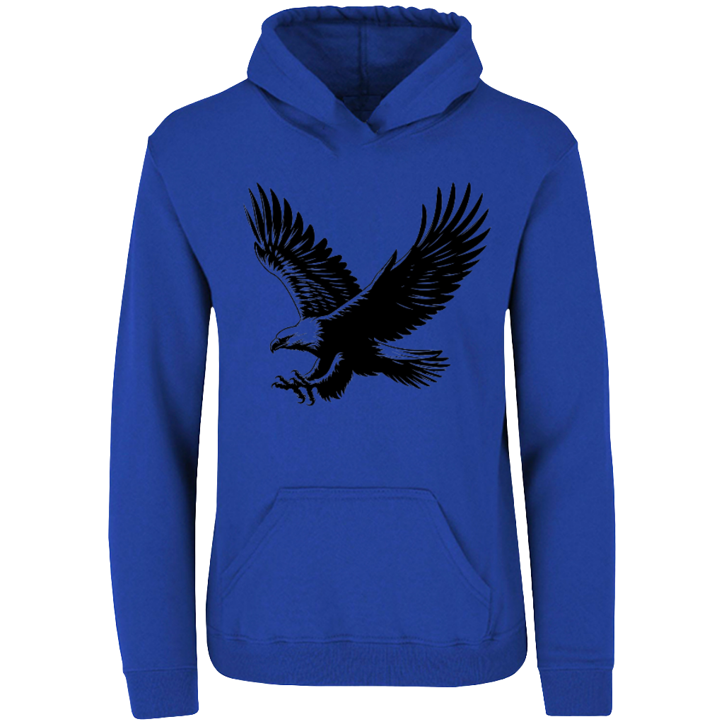 Hoodie Básica  Aguila Negra Unisex Unitalla