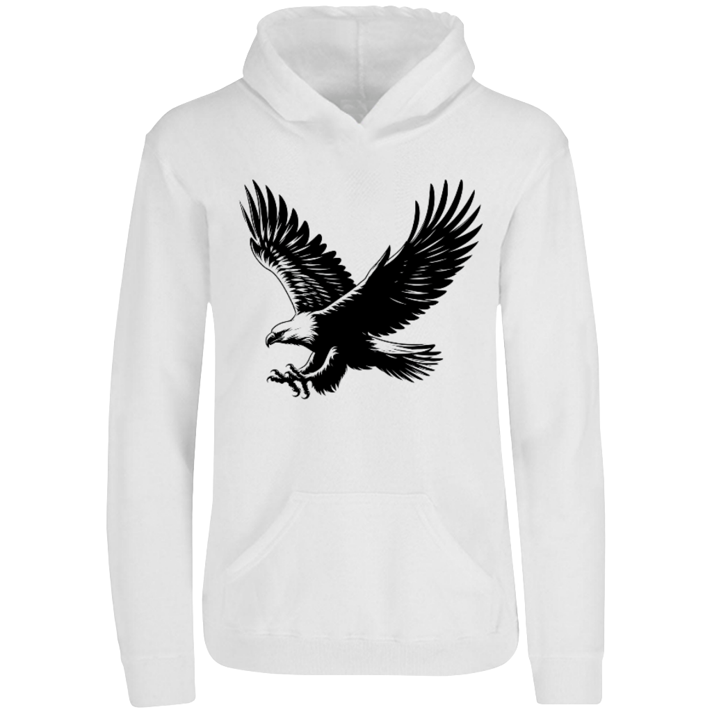 Hoodie Básica  Aguila Negra Unisex Unitalla