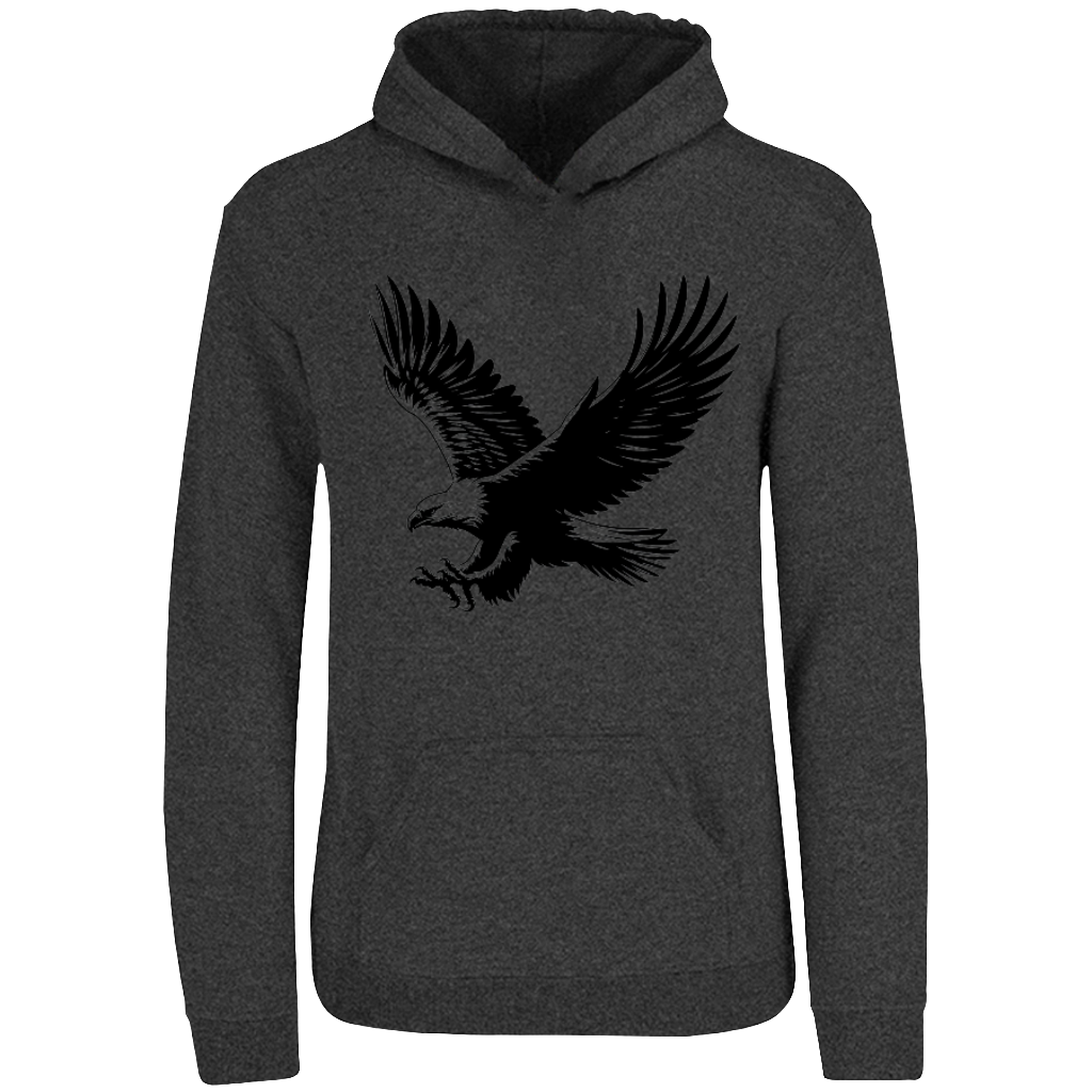 Hoodie Básica  Aguila Negra Unisex Unitalla