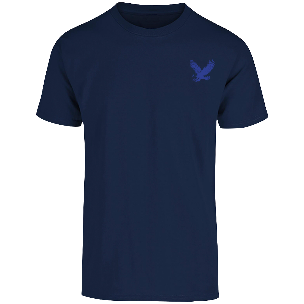 Playera Basica Aguila Azul Royal