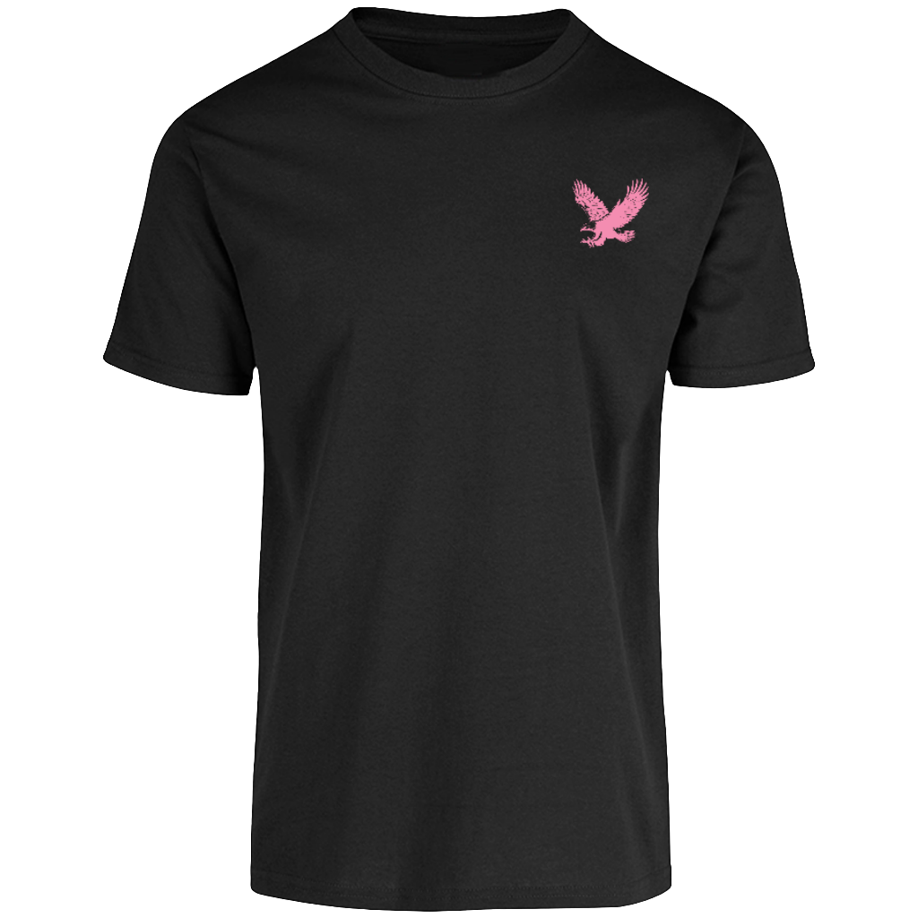 Playera Basica Aguila Rosa Pastel