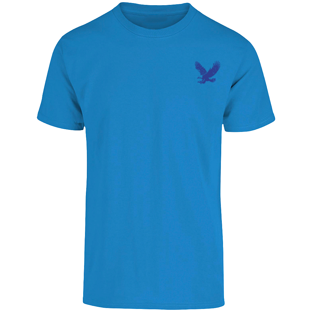 Playera Basica Aguila Azul Royal